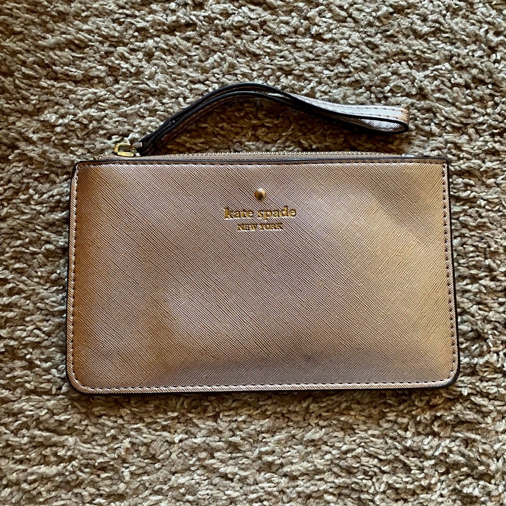 Kate Spade Rose Fold Wristlet